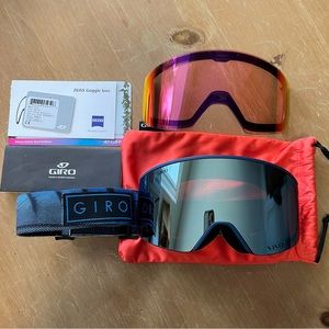Giro Women’s Ella Snow Ski Snowboard Goggles: Blue Jay - Mint!